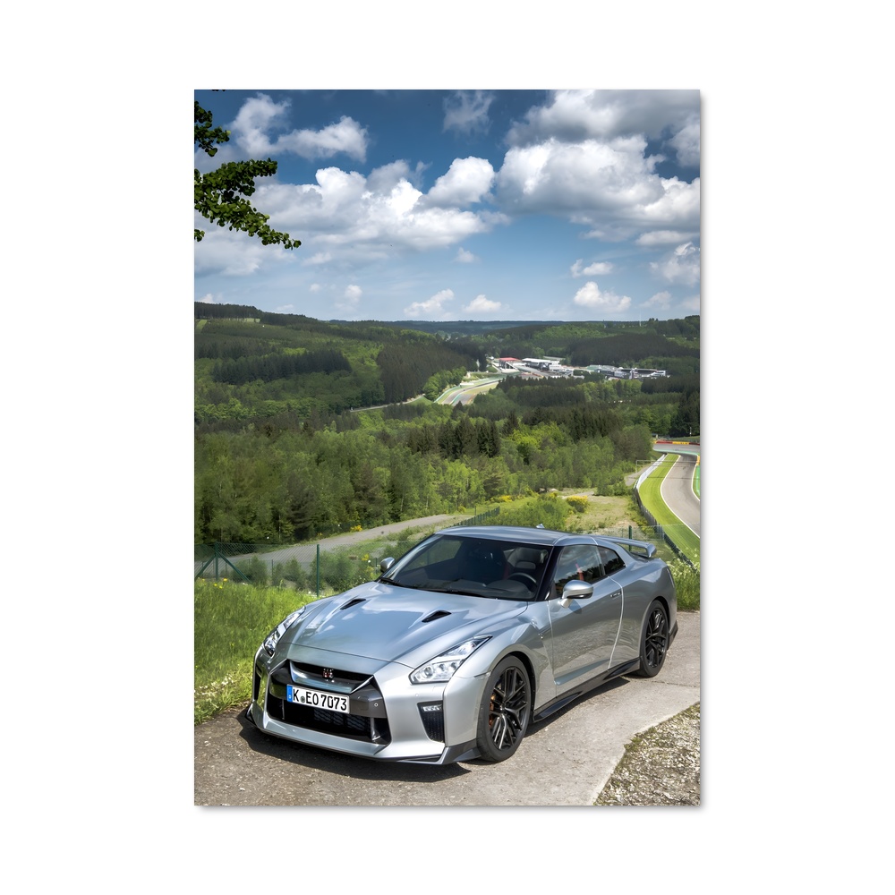 Poster Gt-r track edition impressionnant